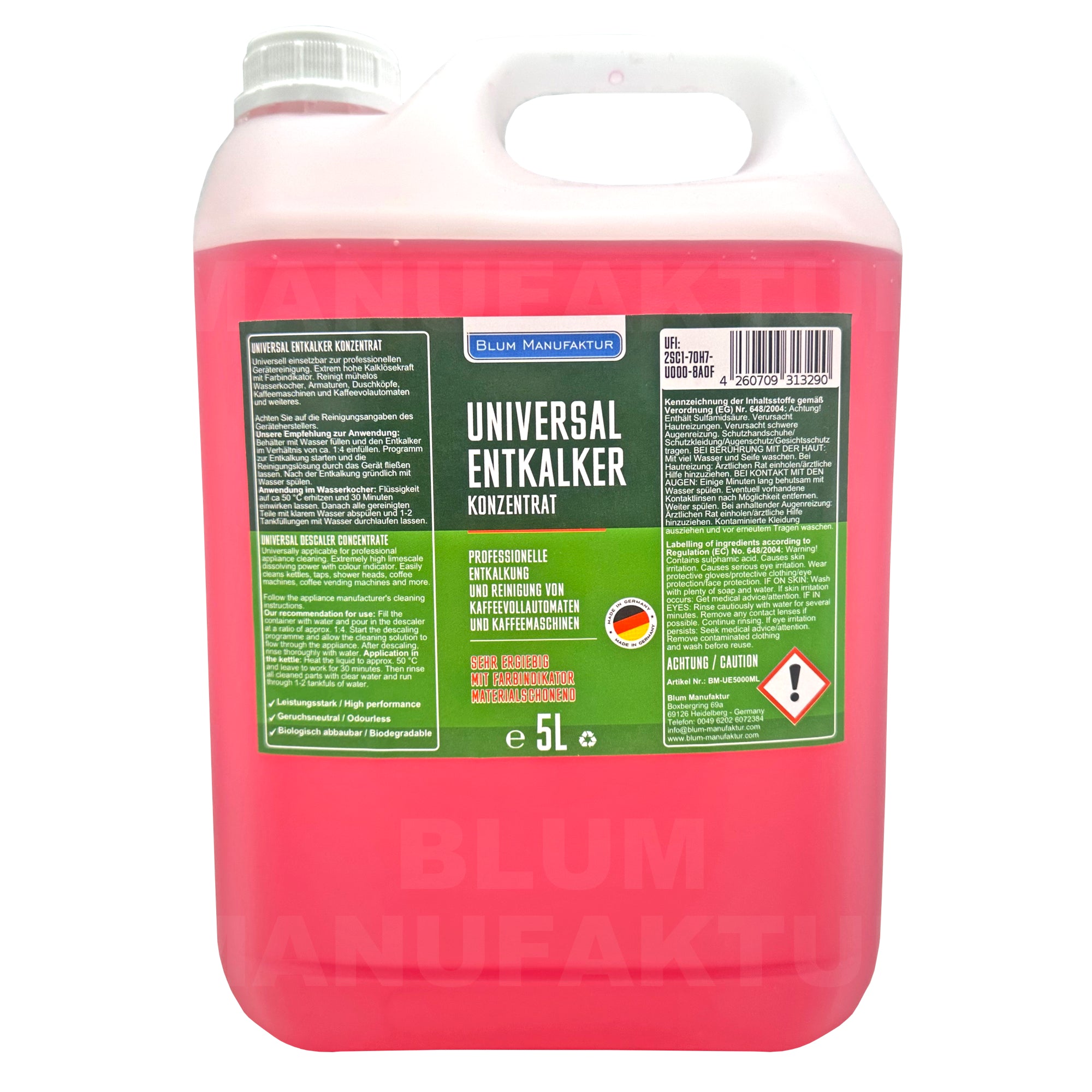 5 Liter Universalentkalker Konzentrat